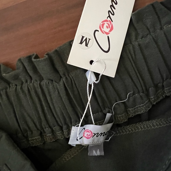 Brand NEW! Women’s high waisted wide leg capri pants - Picture 6 of 7